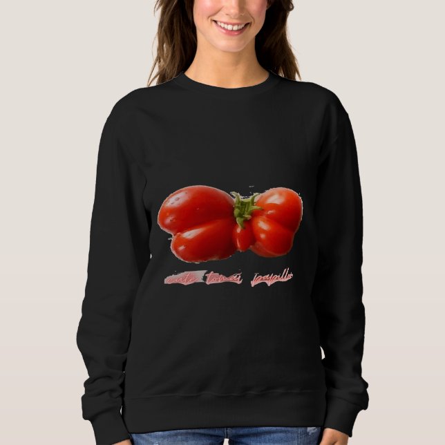 Cute Tomato Papillon T Shirt (Framsida)