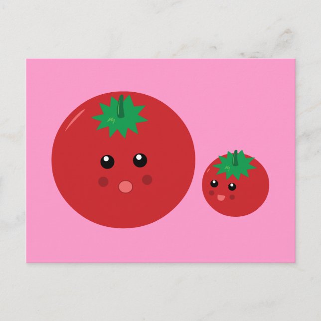 Cute Tomato Vykort (Framsida)