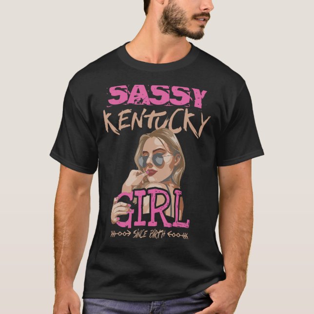 Cute Tonåring flickor som tränar i Kentucky Girl s T Shirt (Framsida)