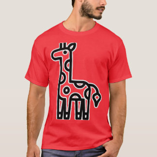 Cute toon Giraffe Giraffe Giraffes T Shirt