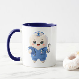 Cute Tooth Nurse Coffee Mug | Dental Gift Mugg
