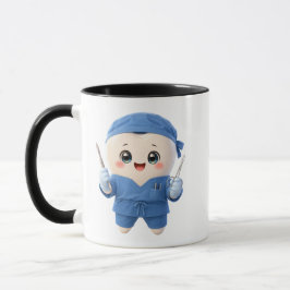 Cute Tooth Surgeon Mug – Funny Dentist Gift Mugg