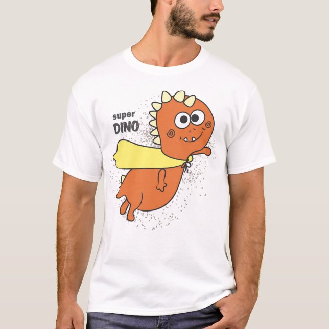 Cute toppen dino t shirt (Framsida)