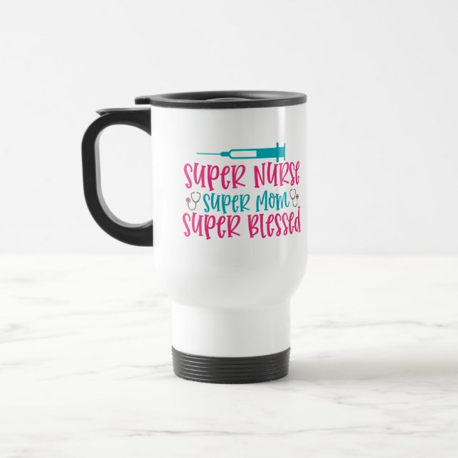 Cute toppen Nurse ord art Resemugg (Vänster)