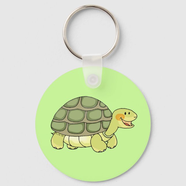 Cute tortoise nyckelring (Framsida)
