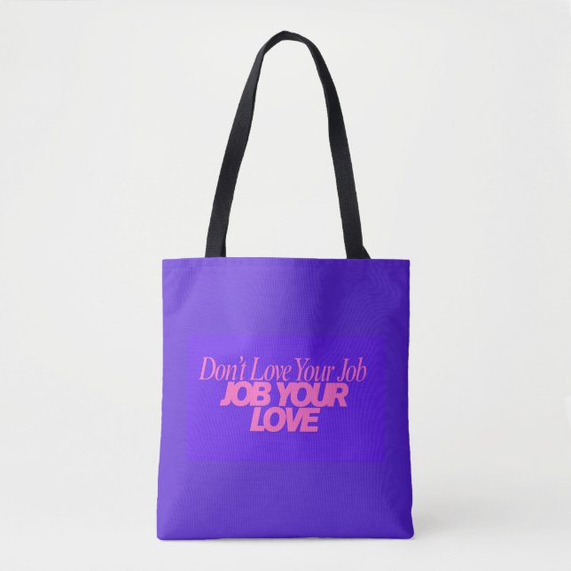 Cute Tote Bag Tygkasse (Framsida)