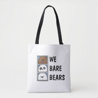 Cute Tote Bag We Bare Bears Tygkasse