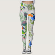 Cute Toucan-fågel, Mönster, vattenfärger