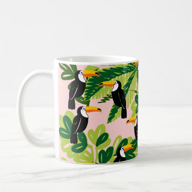 Cute Toucan-kaffe, Mugg (Vänster)