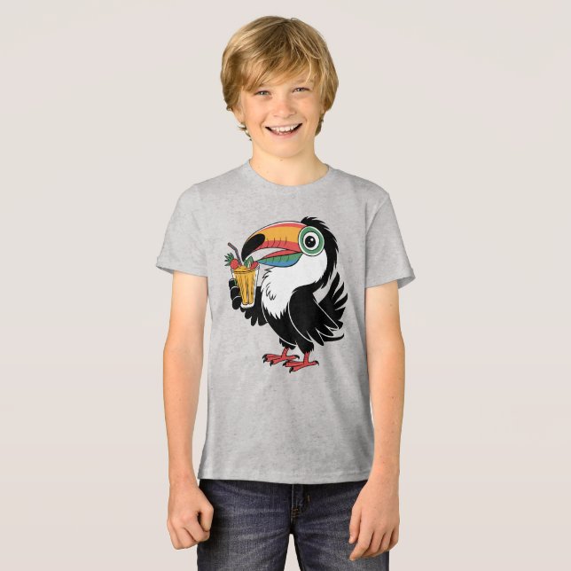 Cute Toucan T Shirt (Framsida Full)