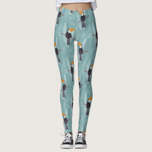 Cute Toucans mönster Leggings