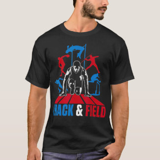 Cute Track and Fält Athletics for Boys and Girls T Shirt