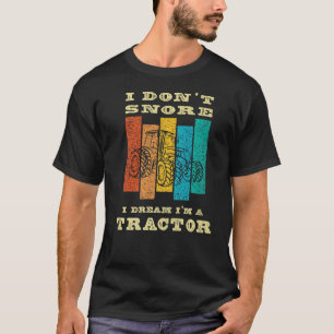 Cute Tractor För manar Pappa Kids Agriculture Farm T Shirt