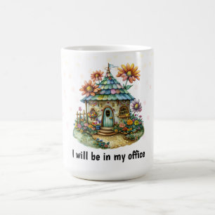 Cute-trädgårdsstuga Kaffemugg