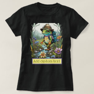 Cute Traveler grog hippie-skog, Toad Älskare T Shirt