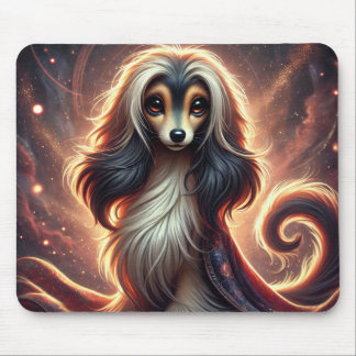 Cute Trendig Afghan Hound | Anime Mousepad Musmatta