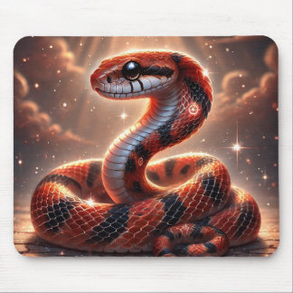 Cute Trendig Agkistrodon Contortrix Anime Mousepad Musmatta