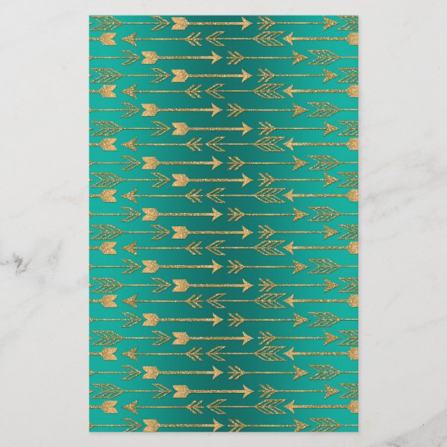 Cute trendig faux guld glitter stampilar (Framsida)