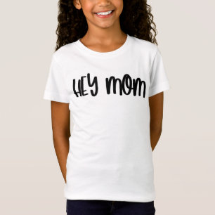 Cute Trendig Hej Mamma Mors dag Matching T Shirt