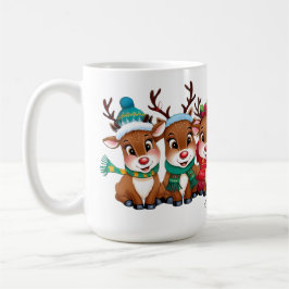 Cute Trendig Modern Funny God jul Kaffemugg
