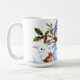 Cute Trendig Modern Funny jul Kaffemugg