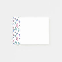 Cute Trendig Pastel Gemstones Gems Crystal Mönster