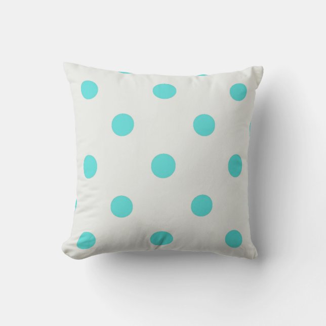Cute Trendig Polka dots Kudde (Framsida)