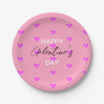 Cute Trendig Typography Rosa Lycklig Galentines Da