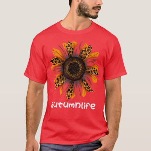 Cute-Trendiget - vacker höstsäsong solros T Shirt