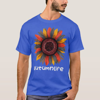 Cute-Trendiget - vacker höstsäsong solros T Shirt