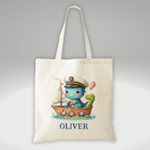 Cute Trex Dinosaur Boat Kapten