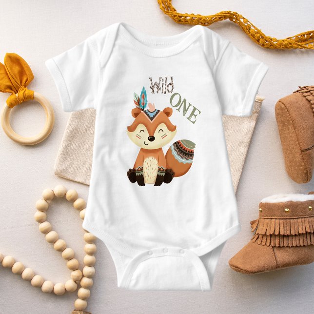 Cute Tribal Baby Fox Vild 1 T Shirt (Skapare uppladdad)