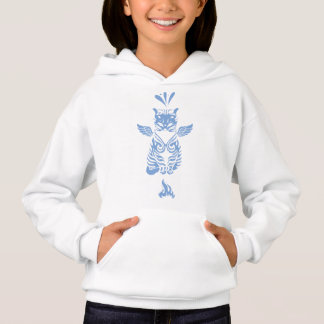 Cute Tribal Cat Girls Hoodie T Shirt