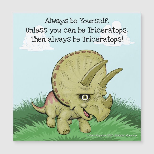 Cute Triceratops (Framsida)