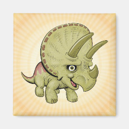 Cute Triceratops Magnet