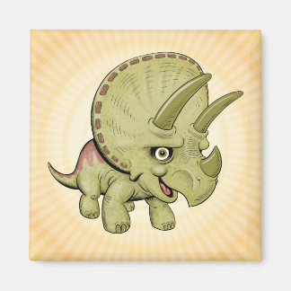 Cute Triceratops Magnet