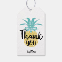 Cute Tropical Pineapple Luau Party Tack favor