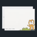 Cute Tropical Vild Jungle Lejon Kid Drawn Birthday Anteckningskort<br><div class="desc">Little Star är värd för min 6-åriga son,  som inspireras av sin morsa,  som arbetar och har Zazzle-affär. Alla bilder görs av honom för hand. Ert stöd till min buddisande konstnär är mycket uppskattat. Om du behöver ytterligare anpassningar eller andra matchande artiklar kan du kontakta mig på yellowfebstudio@gmail.com</div>