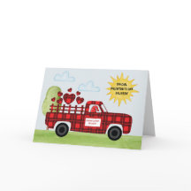 Cute Truckload of Kärlek Hearts Gnome Delivery