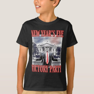 Cute Trump Nyårsafton Victory Party Fireworks T Shirt