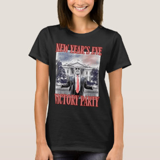 Cute Trump Nyårsafton Victory Party Fireworks T Shirt