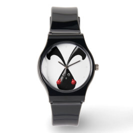 Cute Tuff Bunny Boxer Rabbit Armbandsur