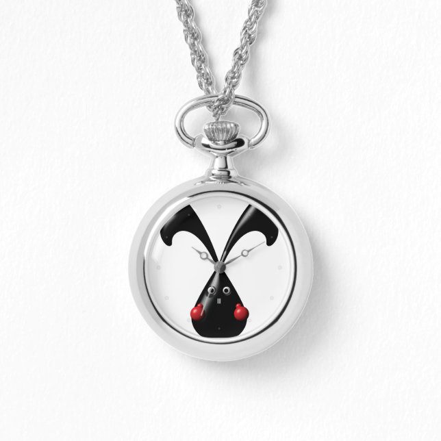 Cute Tuff Bunny Boxer Rabbit Armbandsur (Framsida)