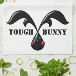 Cute Tuff Bunny Boxer Rabbit Kökshandduk