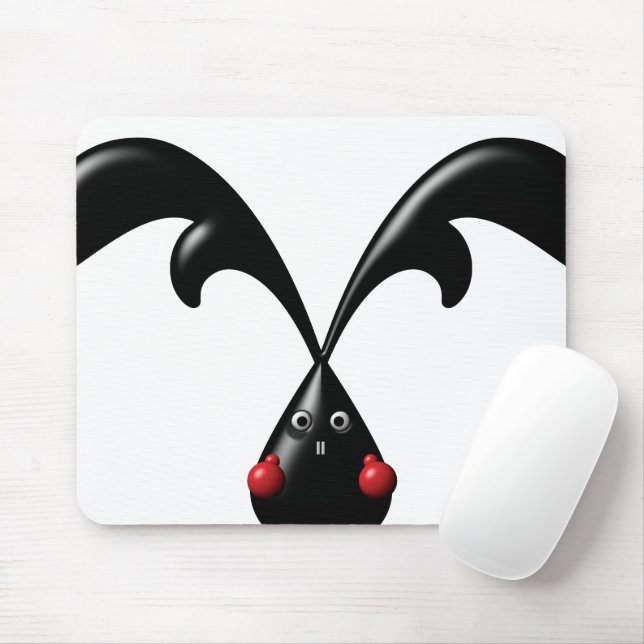 Cute Tuff Bunny Boxer Rabbit Musmatta (Med mus)