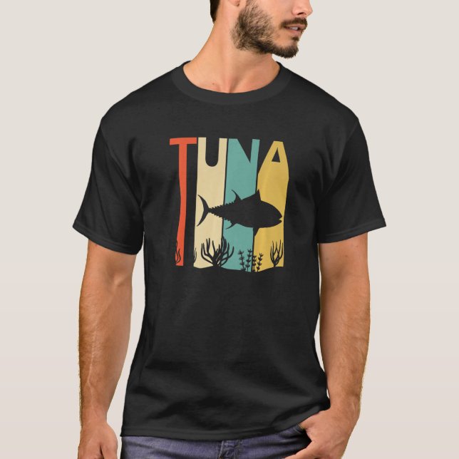 Cute Tuna Animal T Shirt (Framsida)