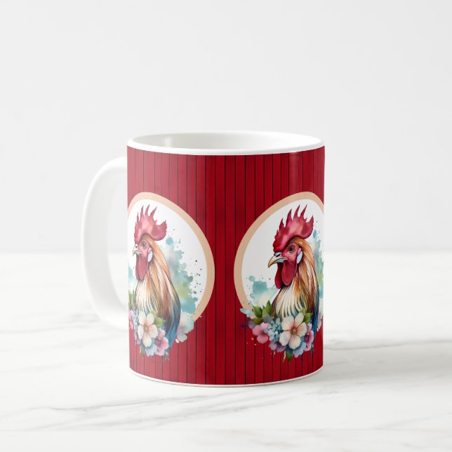 Cute tupp älskare köks kaffemugg (Framsida vänster)