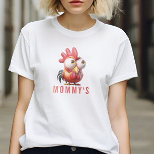 Cute Tupp Caricatcatures 3rd Birthday Party T Shirt