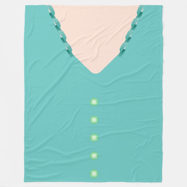 Cute Turcos 🎀 Boll Gown Blouse Fleecefilt (Framsidan)