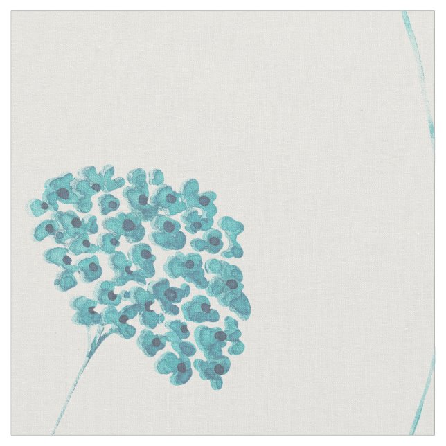 Cute Turcos Flowers Fabric Tyg (Närbild)